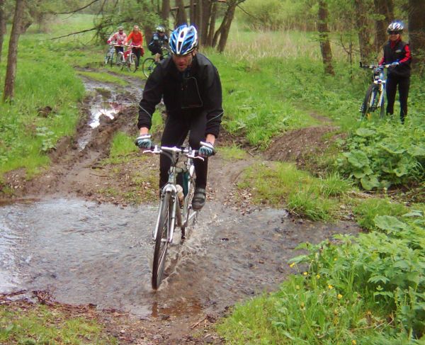 Trochu jezdeck�ho um�n� na brodku v Petru�ov�