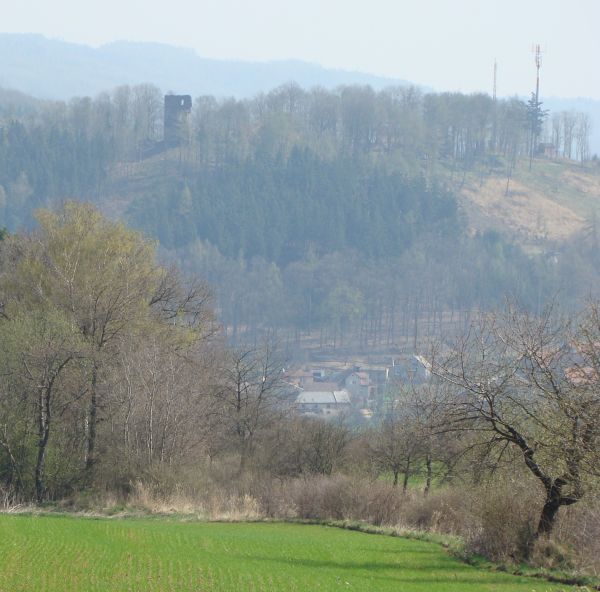 19 - pohled na z��ceninu hradu Cimburk